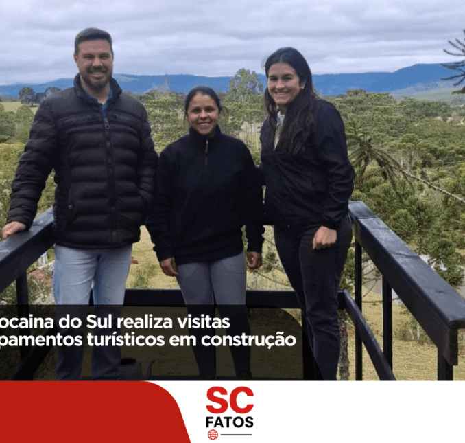 Prefeitura de Bocaina do Sul realiza visitas técnicas a equipamentos turísticos em construção!