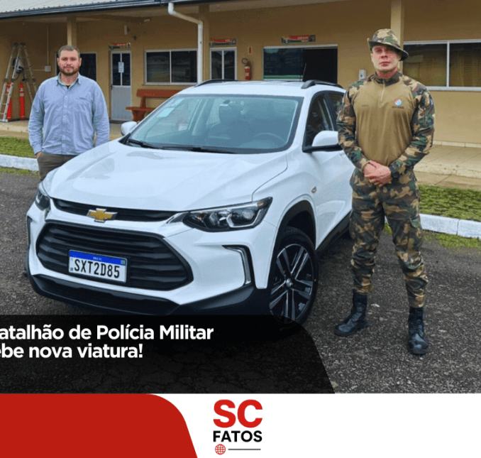 Em Lages, 2° Batalhão de Polícia Militar Ambiental recebe nova viatura!