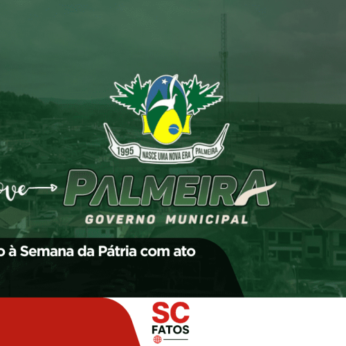 Palmeira dá início à Semana da Pátria com ato cívico