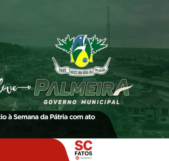 Palmeira dá início à Semana da Pátria com ato cívico