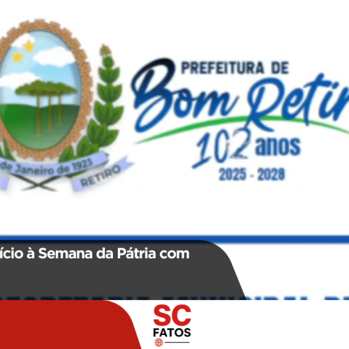 Bom Retiro dá início à Semana da Pátria com cerimônia cívica