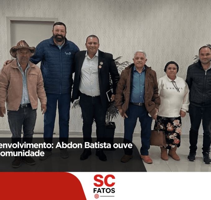 Parcerias e desenvolvimento: Abdon Batista ouve demandas da Comunidade