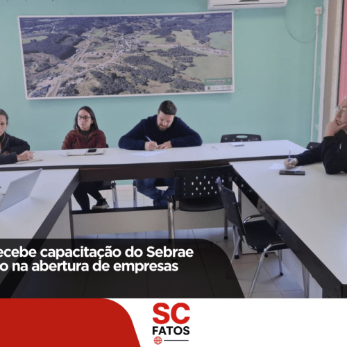 Bocaina do Sul recebe capacitação do Sebrae para simplificação na abertura de empresas!