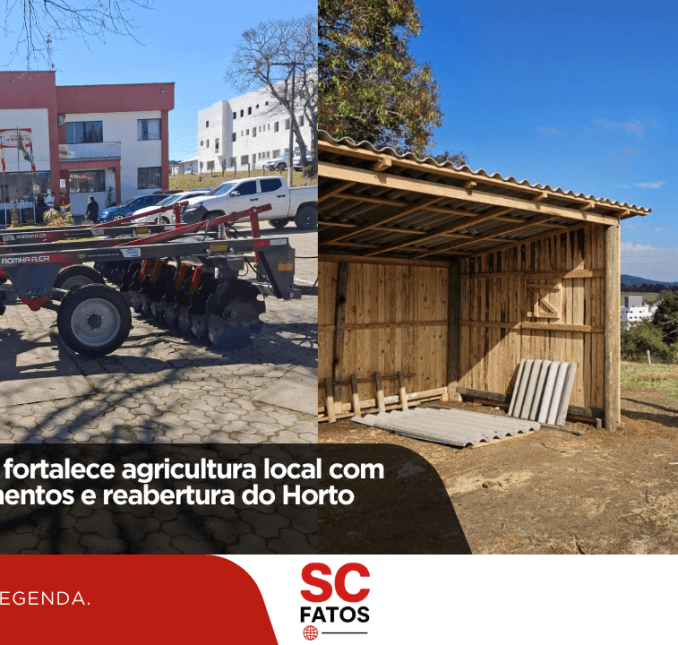 Bocaina do Sul fortalece agricultura local com novos equipamentos e reabertura do Horto Municipal!