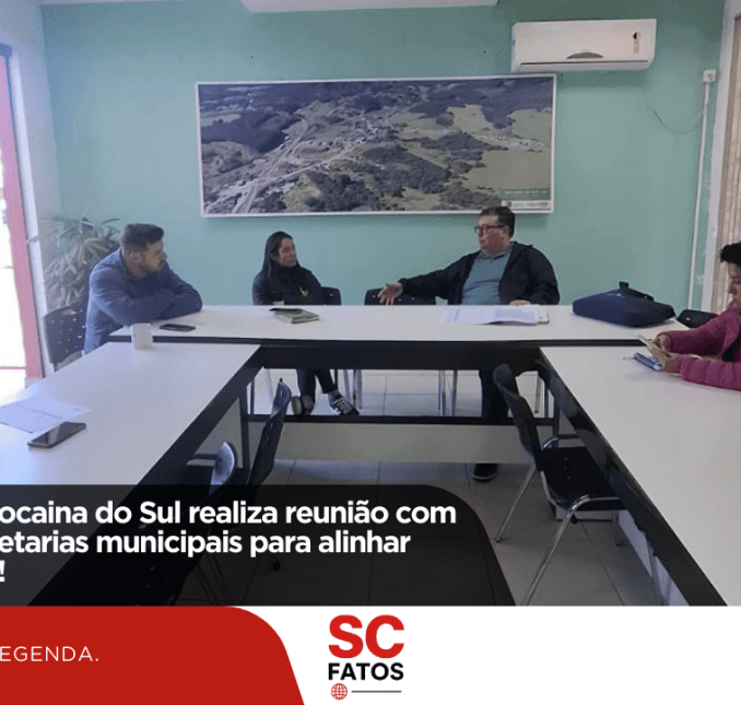 Prefeitura de Bocaina do Sul realiza reunião com SEBRAE e secretarias municipais para alinhar novos projetos!