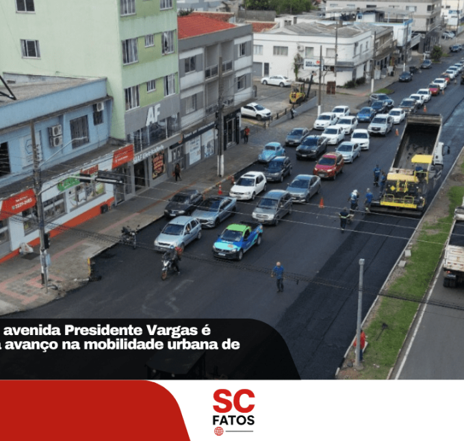 Recapeamento da avenida Presidente Vargas é concluído e marca avanço na mobilidade urbana de Lages