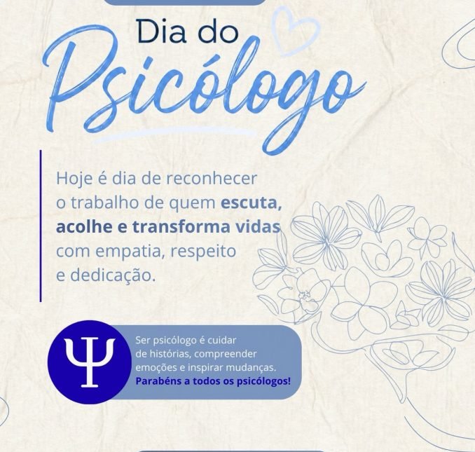 27 de agosto | Dia do Psicólogo
