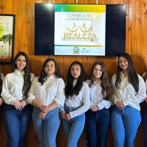 Candidatas à Realeza da XIII Festa da Paçoca são apresentadas em primeira reunião!