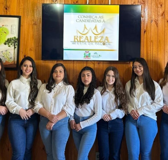 Candidatas à Realeza da XIII Festa da Paçoca são apresentadas em primeira reunião!