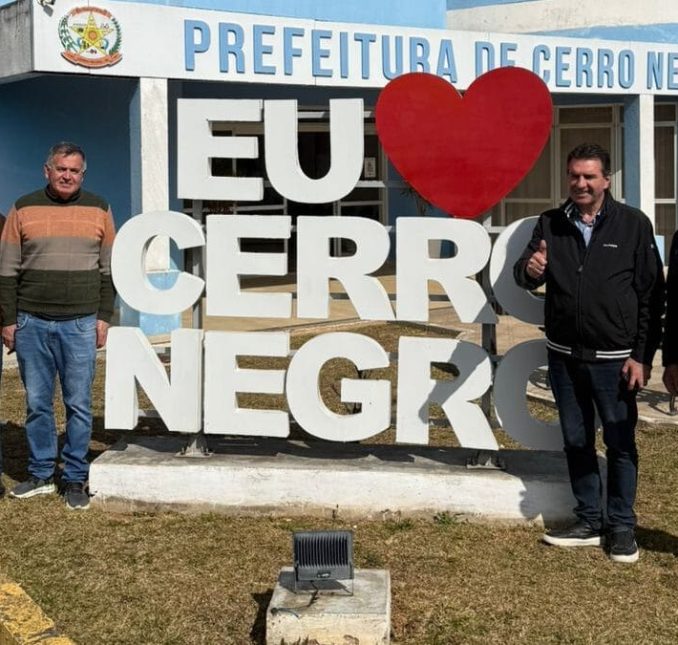 Município Cerro Negro recebe emenda parlamentar!