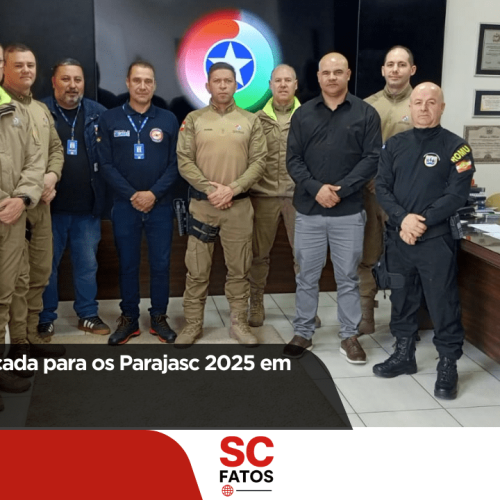 Segurança reforçada para os Parajasc 2025 em Lages!