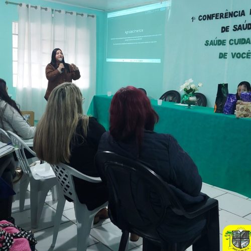 1ª Conferência Municipal de Saúde reúne comunidade e autoridades em Ponte Alta!