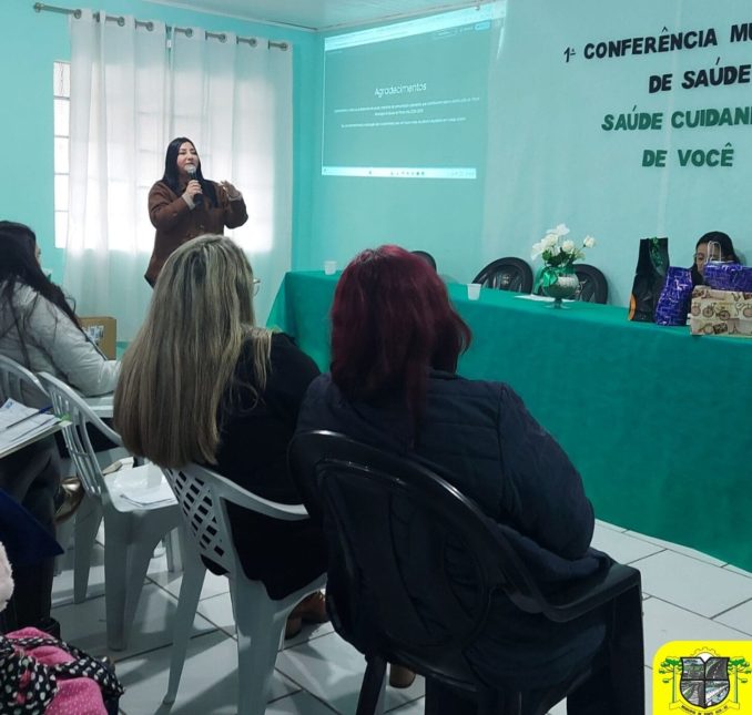 1ª Conferência Municipal de Saúde reúne comunidade e autoridades em Ponte Alta!