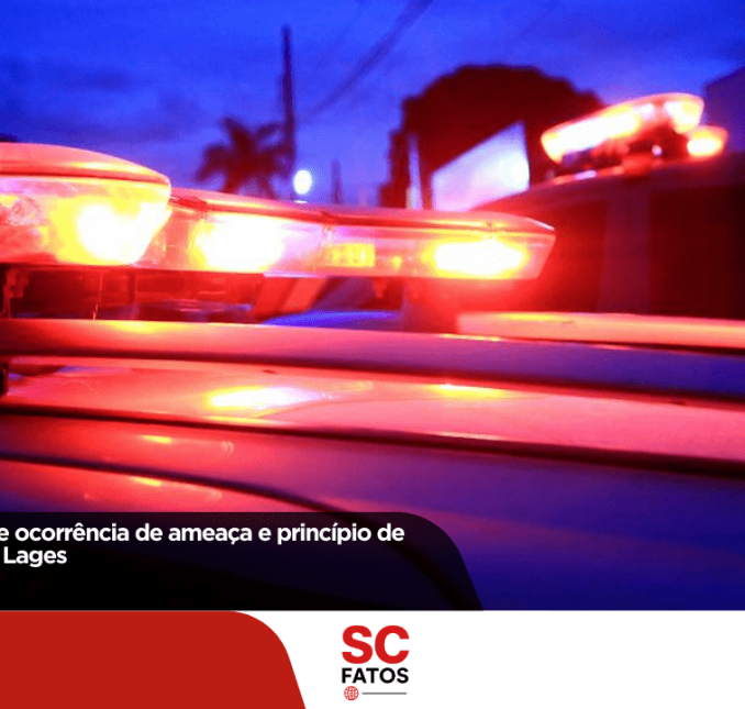 Polícia Militar atende ocorrência de ameaça e princípio de motim no CASE em Lages