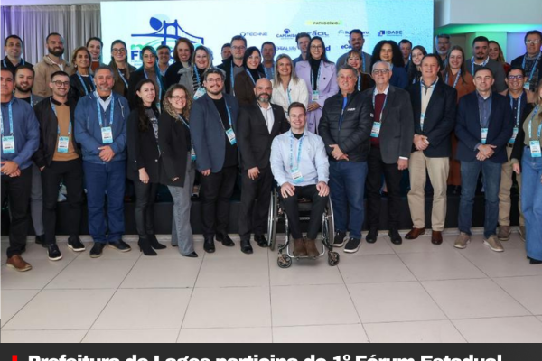 Prefeitura de Lages participa do 1º Fórum Estadual de Secretarias Municipais de Administração e Gestão