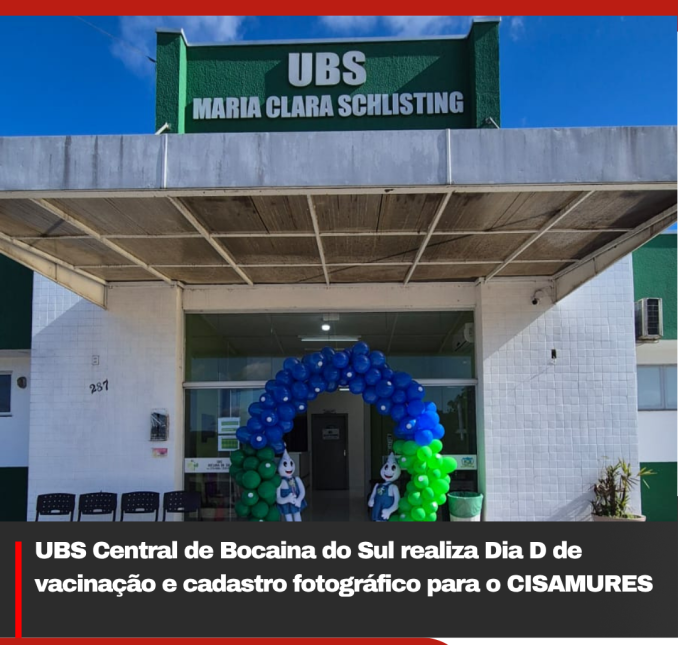 UBS Central de Bocaina do Sul realiza Dia D de vacinação e cadastro fotográfico para o CISAMURES
