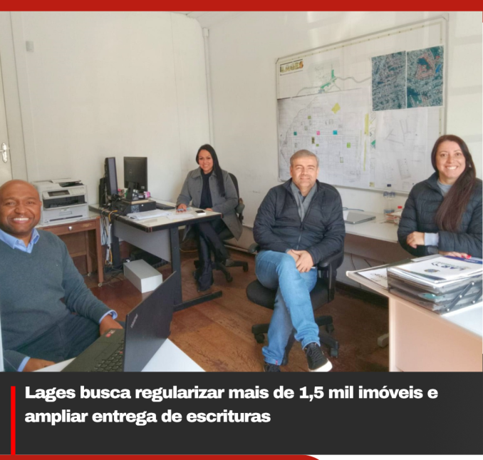Prefeitura de Lages e COHAB/SC aceleram regularização fundiária para garantir escrituras a mais de 1,5 mil famílias