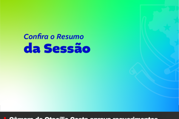 Câmara de Otacílio Costa aprova requerimentos, moções e projetos durante sessão ordinária