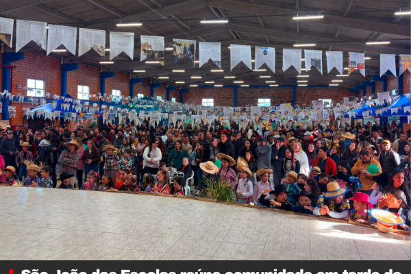 São João das Escolas reúne comunidade em tarde de cultura, tradição e integração em Capão Alto