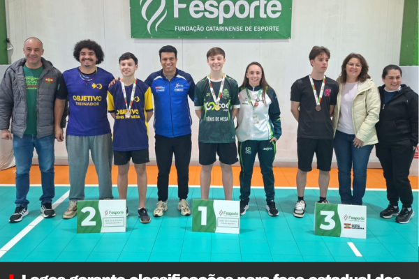 Lages garante classificações para fase estadual dos Jesc em seletiva regional