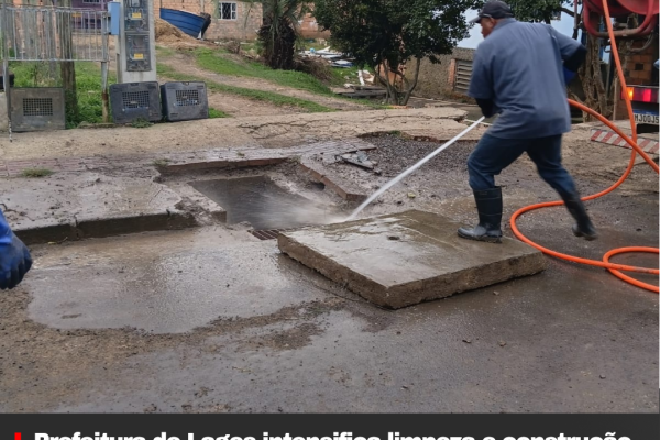 Prefeitura de Lages intensifica limpeza e construção de bocas de lobo para reforçar drenagem urbana