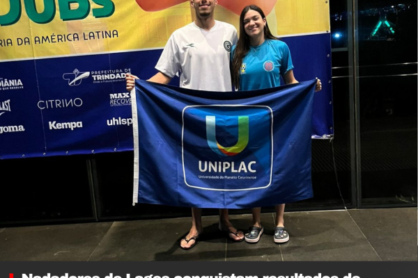 Nadadores de Lages conquistam resultados de destaque nos Jogos Universitários Brasileiros