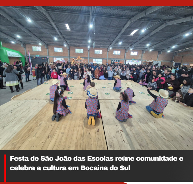 Festa de São João das Escolas reúne comunidade e celebra a cultura em Bocaina do Sul