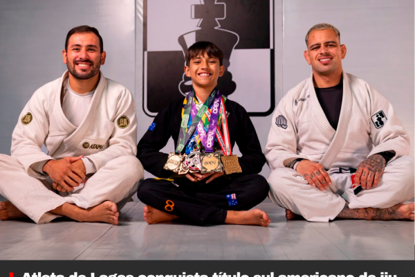 Atleta de Lages conquista título sul-americano de jiu-jítsu e garante vaga no Mundial