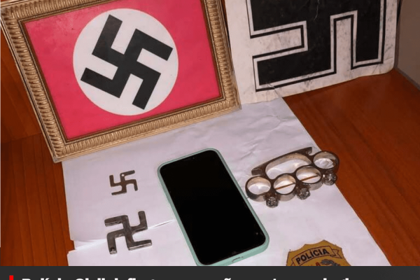 Polícia Civil deflagra operação contra apologia ao nazismo em Campos Novos
