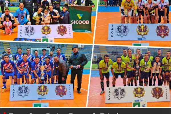 Taças Ouro, Prata e Bronze de Futsal encerram temporada com grandes finais em São Joaquim
