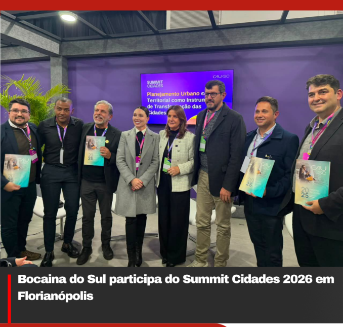 Bocaina do Sul participa do Summit Cidades 2026 em Florianópolis