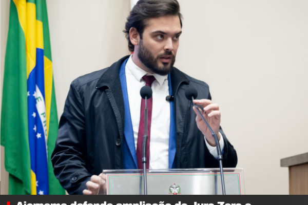 Ajorpeme defende ampliação do Juro Zero e atualização do Simples Nacional na Alesc