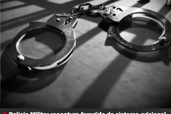 Polícia Militar recaptura foragido do sistema prisional em estabelecimento às margens da BR-116