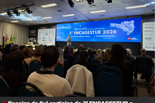 Bocaina do Sul participa do 3º ENCAGESTUR e apresenta case cultural do Rancho Nórdico