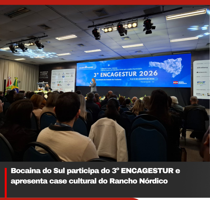 Bocaina do Sul participa do 3º ENCAGESTUR e apresenta case cultural do Rancho Nórdico