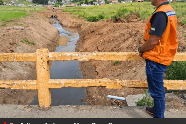 Prefeitura de Lages já realizou limpeza e desobstrução de mais de 14 quilômetros de córregos e riachos