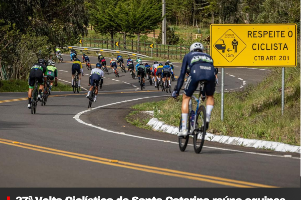 27ª Volta Ciclística de Santa Catarina reúne equipes nacionais e internacionais