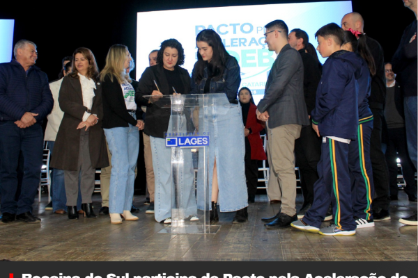 Bocaina do Sul participa de Pacto pela Aceleração do IDEB da Serra Catarinense