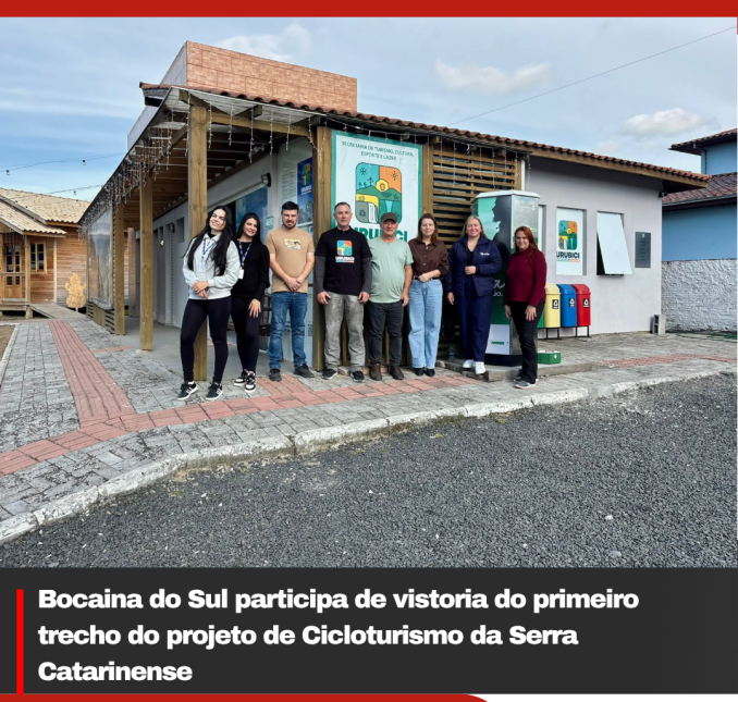 Bocaina do Sul participa de vistoria do primeiro trecho do projeto de Cicloturismo da Serra Catarinense