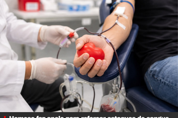 Hemosc faz apelo para reforçar estoques de sangue em Santa Catarina