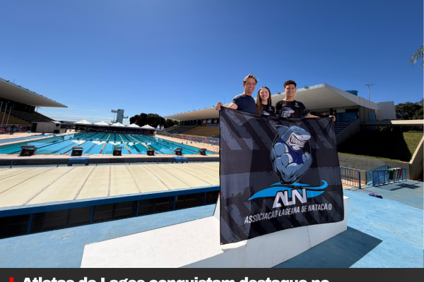 Atletas de Lages conquistam destaque no Campeonato Brasileiro Infantil de Inverno de Natação