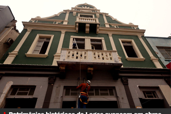 Patrimônios históricos de Lages avançam em obras de restauro e projetos de revitalização