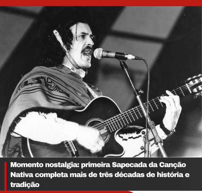 Momento nostalgia: primeira Sapecada da Canção Nativa completa mais de três décadas de história e tradição