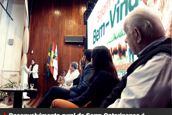 Desenvolvimento rural da Serra Catarinense é destaque na 4ª Semana da Agricultura Familiar