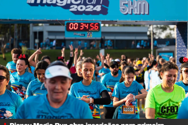 Disney Magic Run abre inscrições para primeira edição em Florianópolis