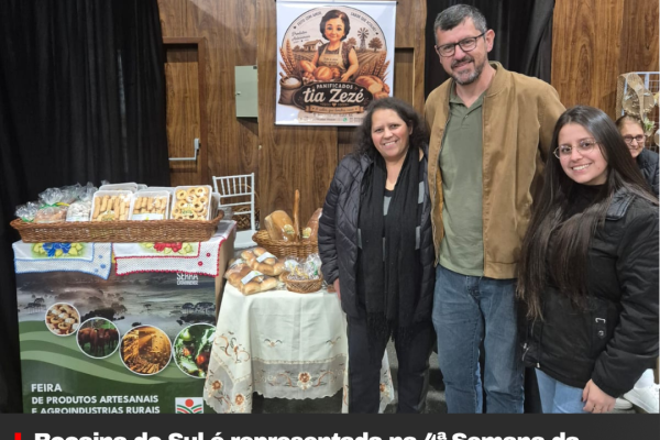 Bocaina do Sul é representada na 4ª Semana da Agricultura Familiar da Serra Catarinense