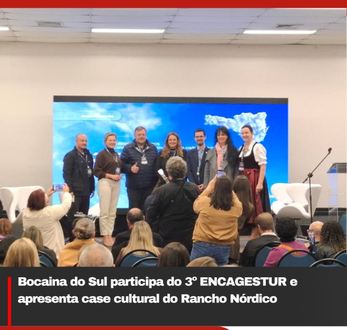 Bocaina do Sul participa do 3º ENCAGESTUR e apresenta case cultural do Rancho Nórdico