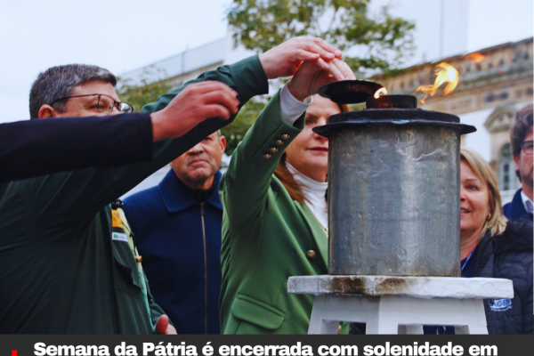 Semana da Pátria é encerrada com solenidade em Lages