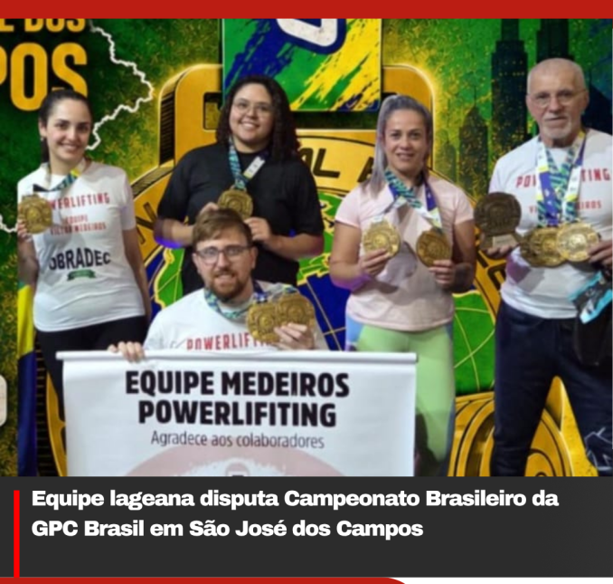 Equipe lageana disputa Campeonato Brasileiro da GPC Brasil em São José dos Campos