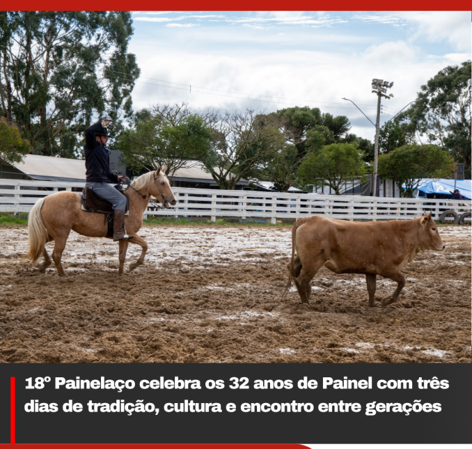 18º Painelaço celebra os 32 anos de Painel com três dias de tradição, cultura e encontro entre gerações